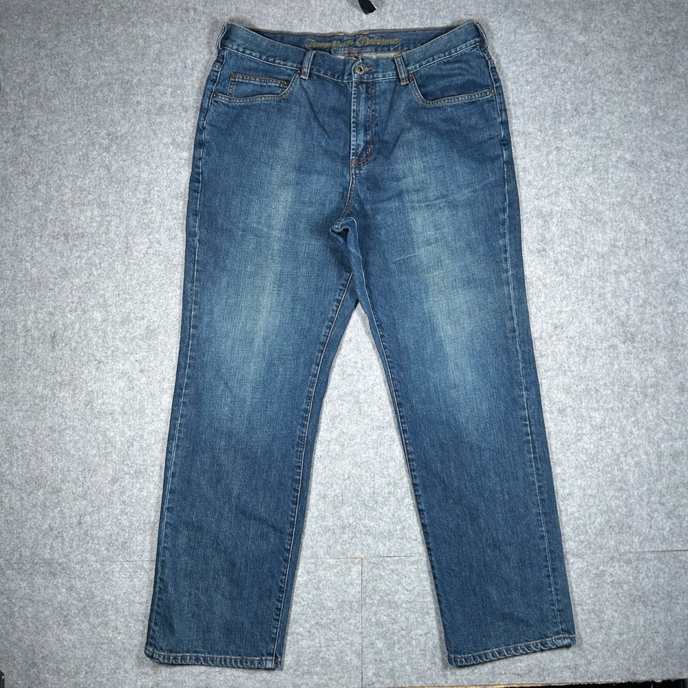 Tommy Bahama Denim Jeans Mens 38x32 Blue Classic Fit Straight Leg Casual